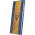 Barbados Flag Dark Wood Galaxy Note 10 Skin